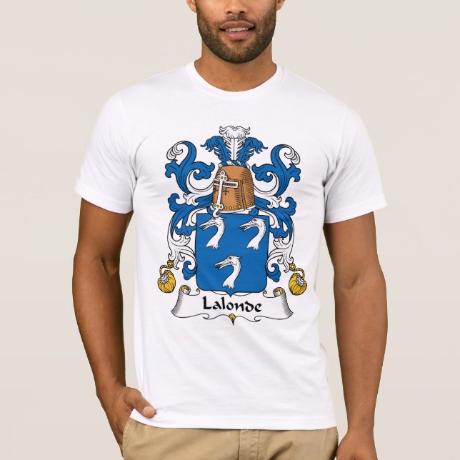 Lalonde Family Crest T-Shirt (Front)