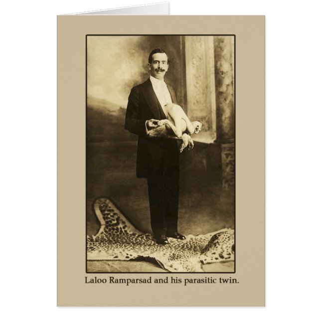 Laloo, the Happy Hindoo with a Parasitic Twin (Front)