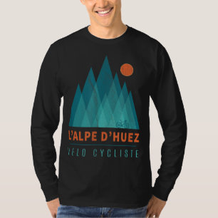 L'Alpe D'Huez Velo Cycliste Gift for Cyclists Cycl T-Shirt