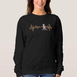 Lama Alpaca Yoga Poses Sport Gymnastics Ohmmm Hear Sweatshirt
