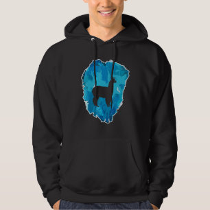 Lama In An Ice Block For Eternity Hoodie