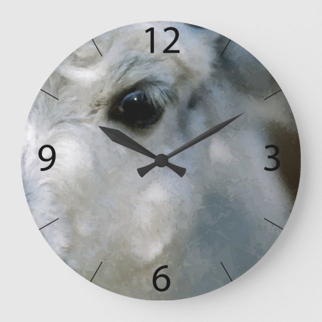 Lama Large Clock (Front)