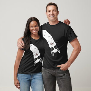 Lama Llama Alpaca with Sunglasses Lama Lover T-Shirt