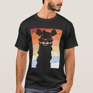 Lama LLama Retro Vintage  Alpaca T-Shirt