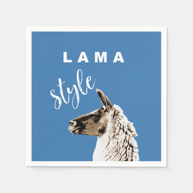 Lama Style Napkin (Front)