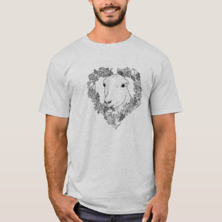 LaMancha Head in Heart (Full Spread) T-Shirt