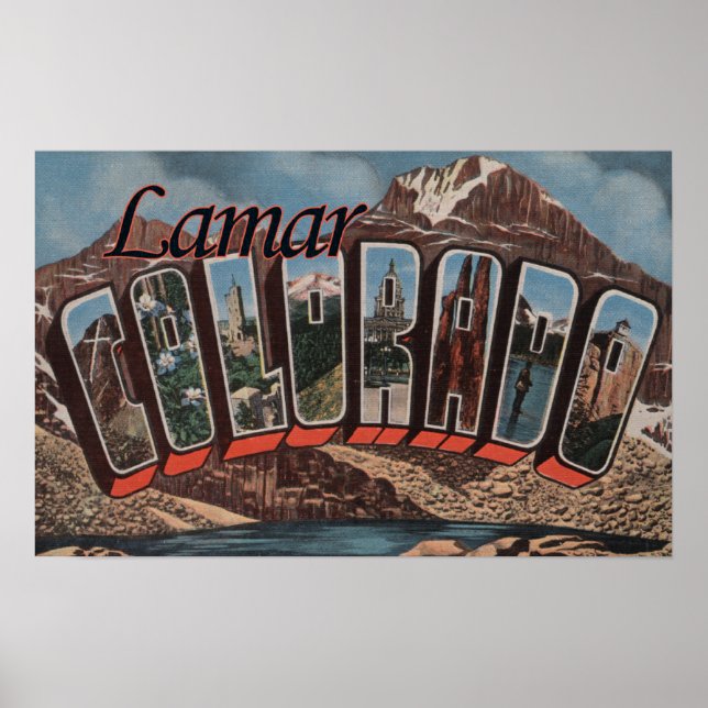 Lamar, ColoradoLarge Letter ScenesLamar, CO Poster (Front)