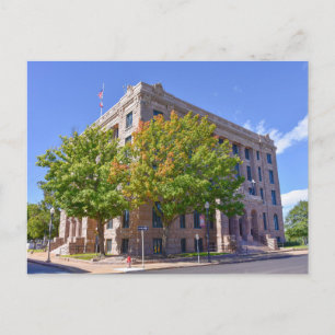 Lamar County Courthouse, Paris, Texas Postcard