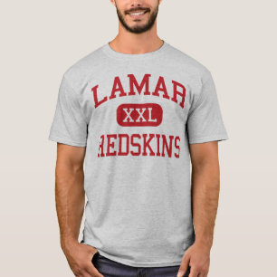 Lamar - Redskins - High School - Houston Texas T-Shirt