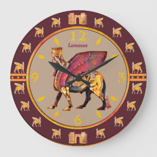 Lamassu Acrylic Wall Clock