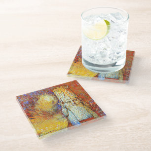 Lamassu Glass Coaster