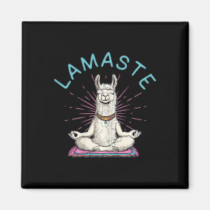 Lamaste Yoga Llama Namaste Meditation Pilates  Magnet
