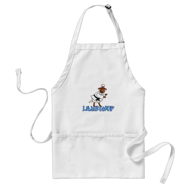 lamb chop standard apron (Front)