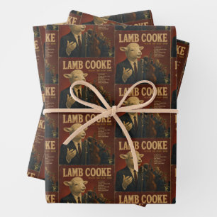 Lamb Cooke Album: a Parody Wrapping Paper Sheet