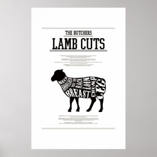 LAMB CUTS, POSTER