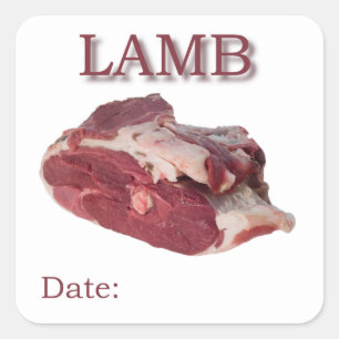 Lamb easy find label