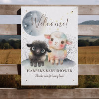 Lamb Gender Neutral Baby Shower