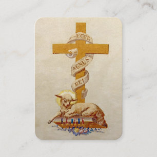 Lamb of God Catholic Prayer by Cardinal Newman Place Card