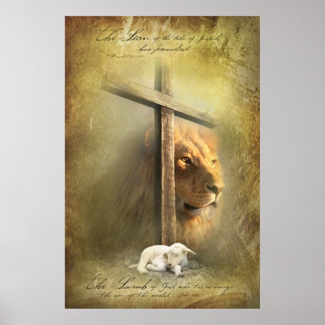 LAMB OF GOD - Christian Religious Posters (Front)