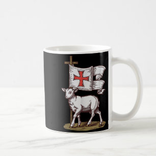 Lamb Of God Christian Symbol Of Faith Victory Agnu Coffee Mug