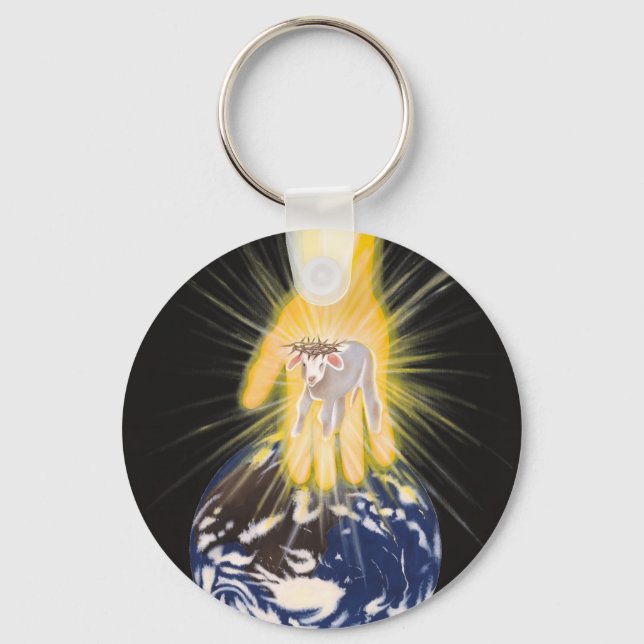 Lamb of God Key Ring (Front)