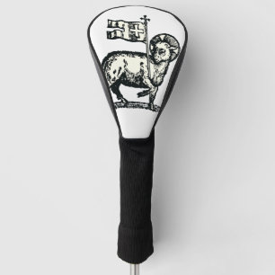 Lamb of God symbol of Christian faith Golf Head Cover