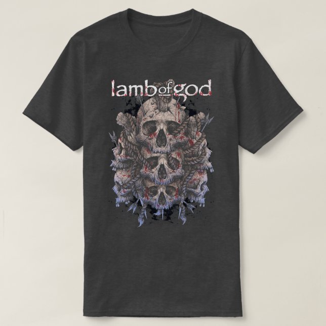 Lamb of God  Triumverate Long Sleeve  T-Shirt (Design Front)