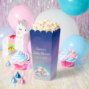 Lamb On A Cloud Baby Shower Favour Box