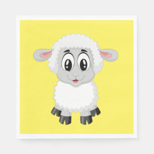 'Lamb' Paper Napkin
