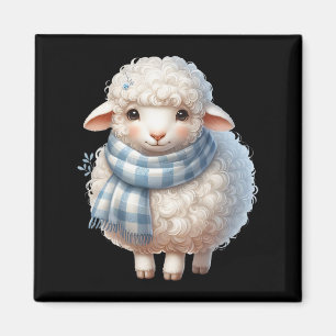 Lamb Sheep Easter Lamb Easter Shepherd Gifts Magnet
