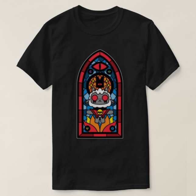 Lamb stained glass   T-Shirt (Design Front)