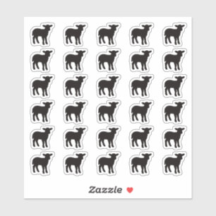 Lamb Wedding Place Card Food Meal Menu Choice