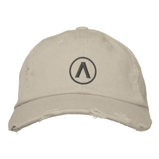 Lambda Embroidered Hat