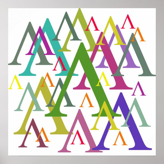 Lambda poster (Front)