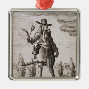 Lambert Simnel, Knight of the Golden Tulip Metal Tree Decoration