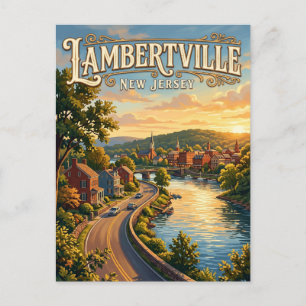 Lambertville New Jersey Postcard