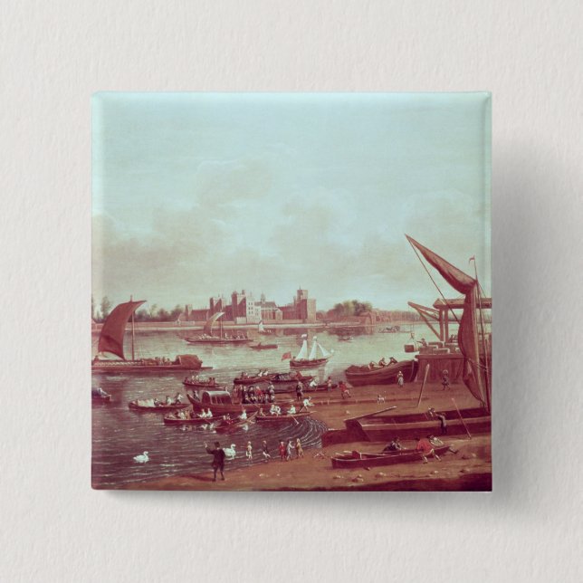 Lambeth Palace 15 Cm Square Badge (Front)