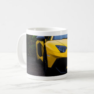 Lamborgini design coffee mug