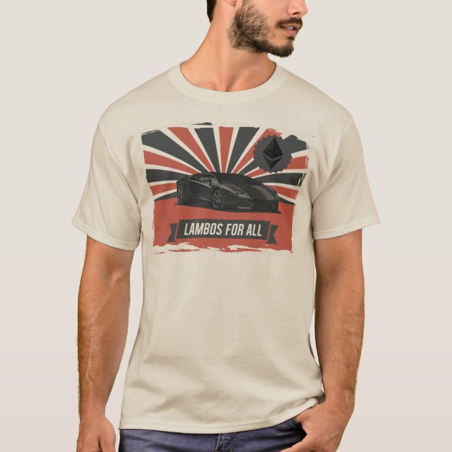 Lambos for All Ethereum Tee (Front)
