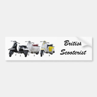 Lambretta bumper sticker