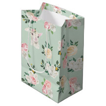 Lambs and Rose Clear Image Seamless
