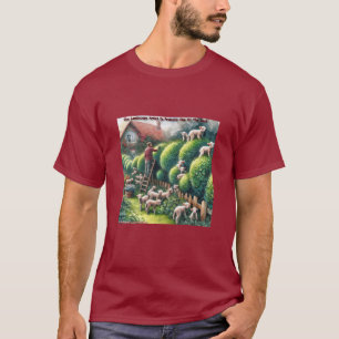 Lambscape Artist: Topiary Gone Woolly T-Shirt