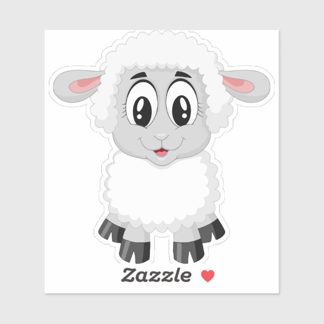 lambsheep cute farm animal baby (Sheet)