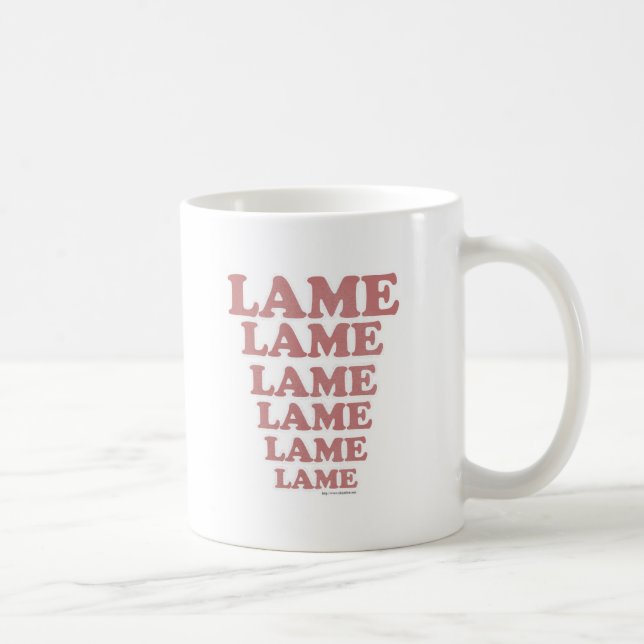 Lame Adventure Park Coffee Mug (Right)