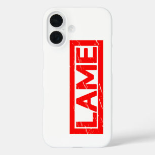 Lame Stamp iPhone 16 Case