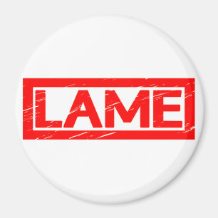 Lame Stamp Magnet