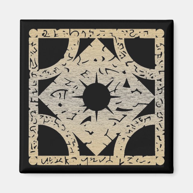 Lament Panel 2 (brass) Magnet (Front)