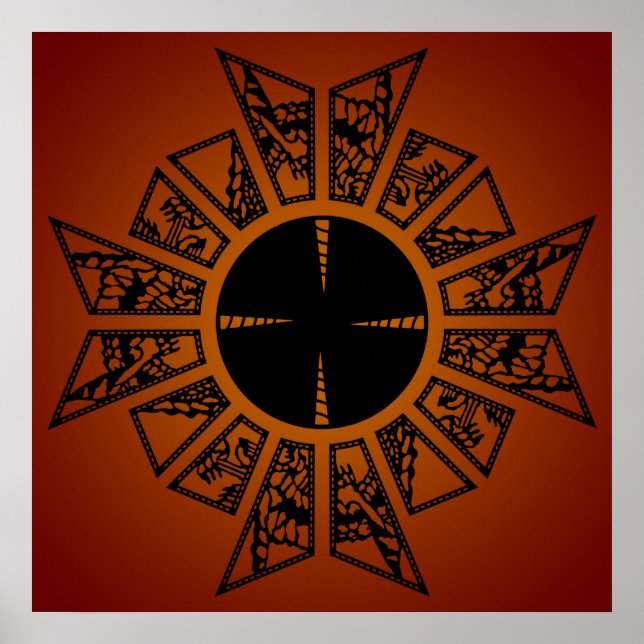 Lament star red poster (Front)