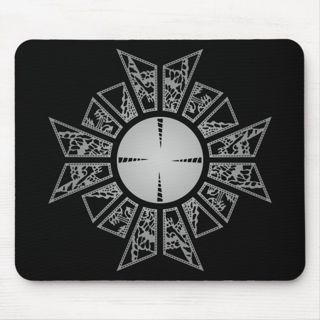 Lament star silver mouse pad (Front)