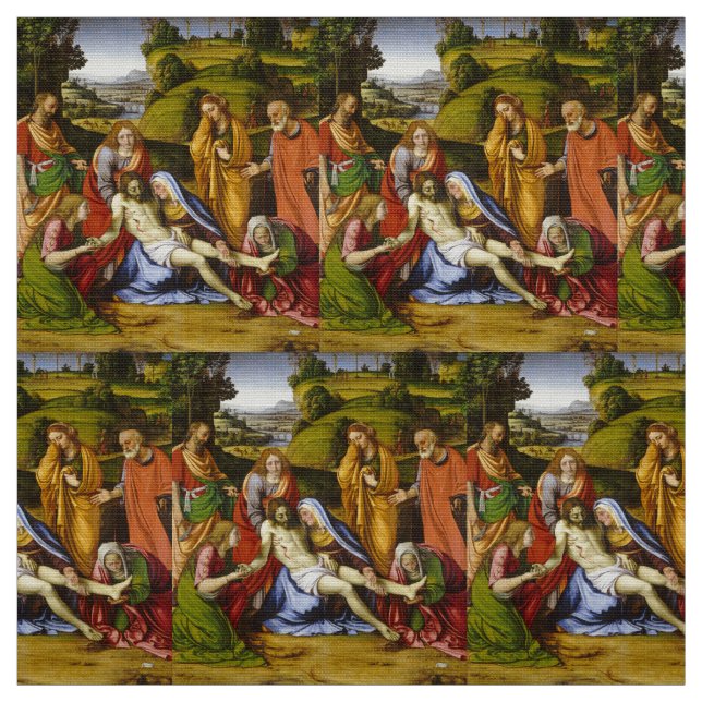 Lamentation by Andrea Solario Fabric (Swatch)